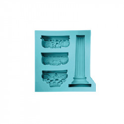 Silikonform dekorative Säulen 10x8,5cm