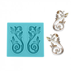 Silikonform Ornament 6,5x6cm