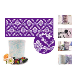 Tortenschablone - Rot 45,5x18cm