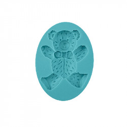 Silikonform Teddybär 10x8cm