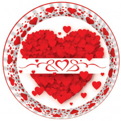 Herz-Muffin-Körbchen (50 Stück)