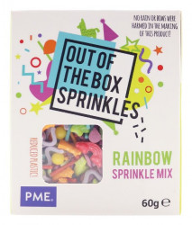 Tortendekoration - Regenbogen 60g