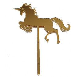 Einhorn Tortenaufleger 11 x 13 cm
