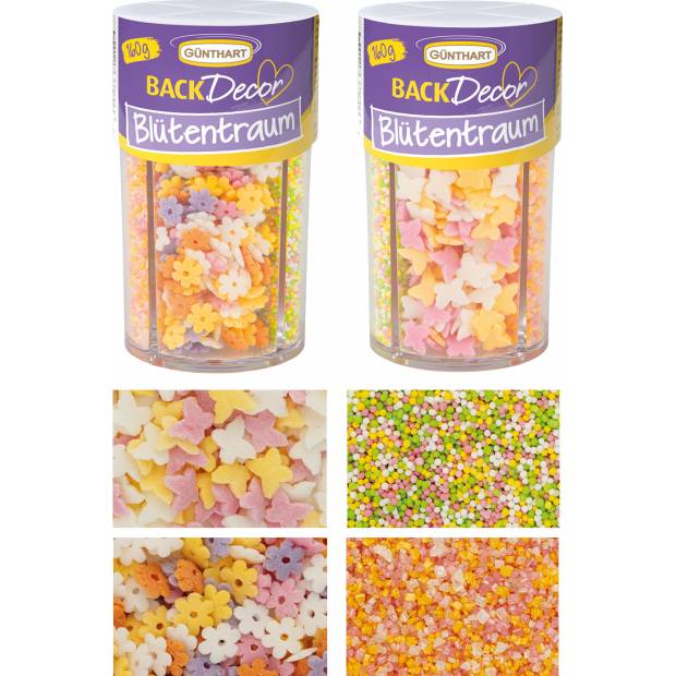 Zuckerdekoration Blumentraum 160g
