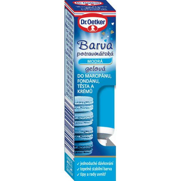 Gel-Lebensmittelfarbe blau 10g