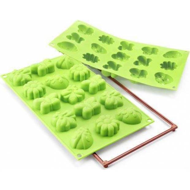 Fröhliche Törtchenform - Mini-Frühlingsgarten