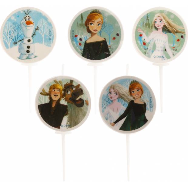 Kerzen für Kuchen Gefroren 3cm 5St.