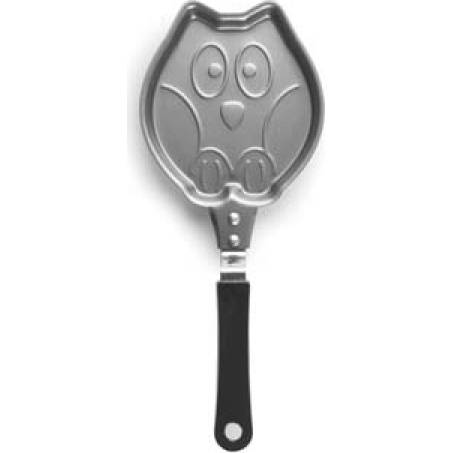 Mini-Pfannkuchenpfanne Eule 15x11cm