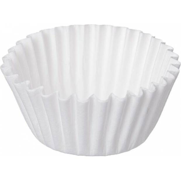 Orion Muffinförmchen weißer Boden Durchmesser 3,1 cm (100 Stück) 120009 dortis