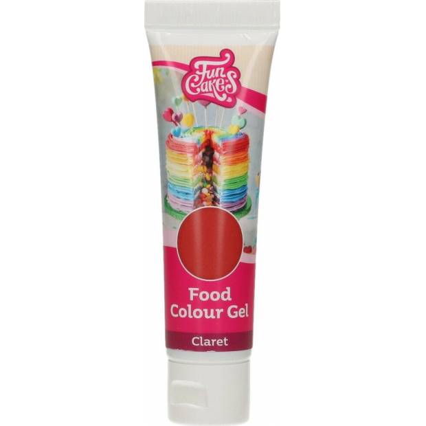 Gel-Farbe Burgunderrot 30g