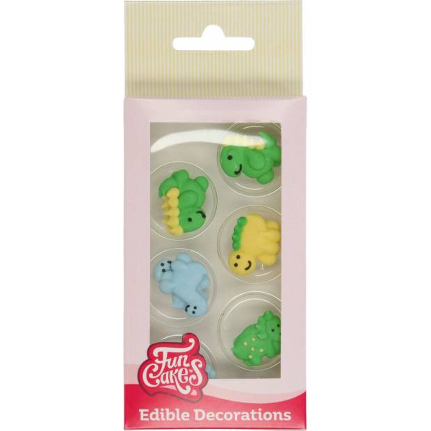 Zucker Dekoration 12pcs Dinosaurier