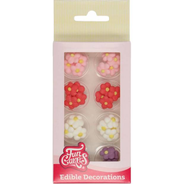 Zuckerdekoration 32pcs kleine Blumen