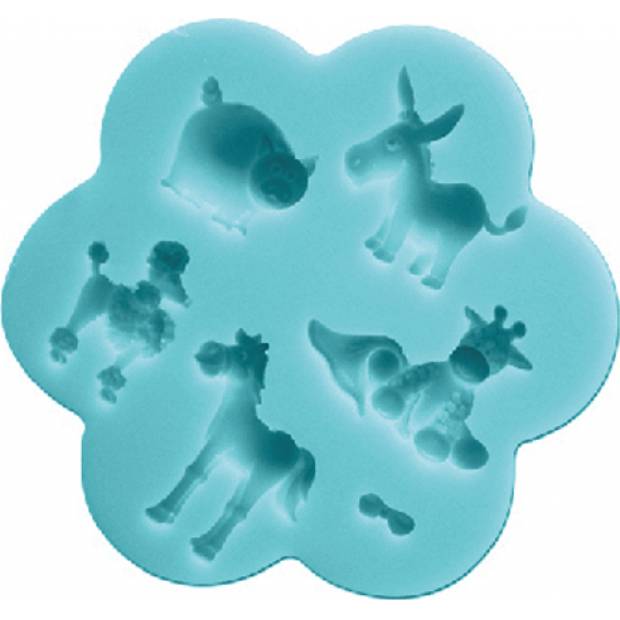 Silikonform eines Tieres 10x9cm