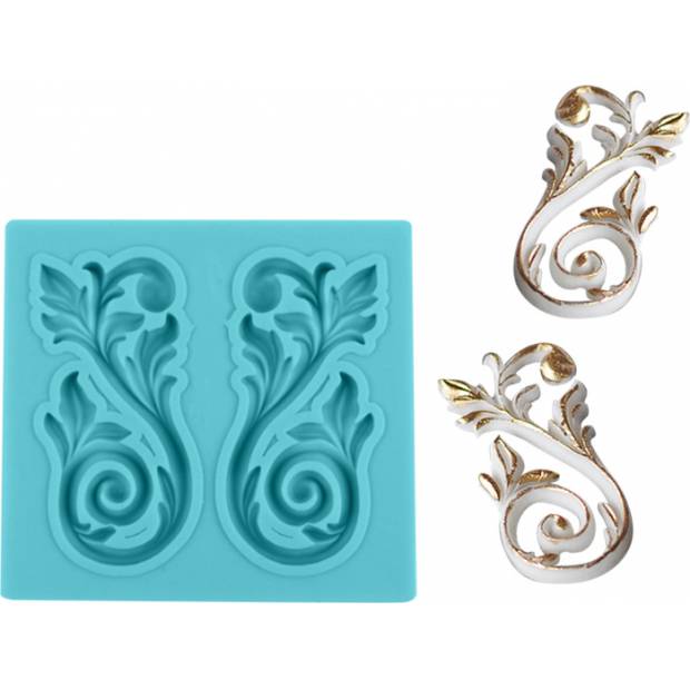 Silikonform Ornament 6,5x6cm