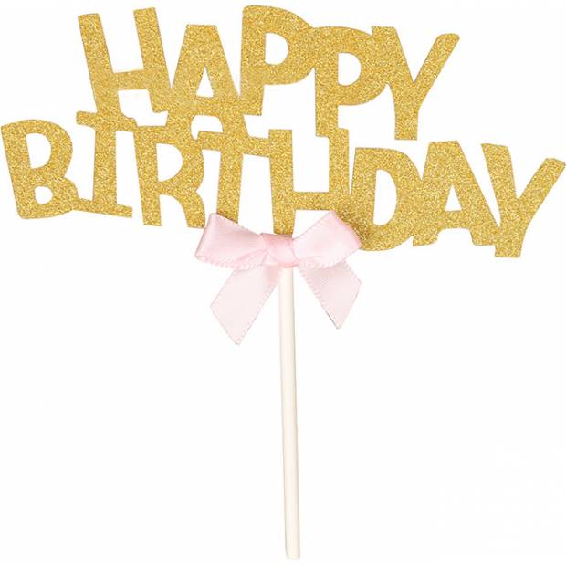 Happy Birthday Tortenaufleger