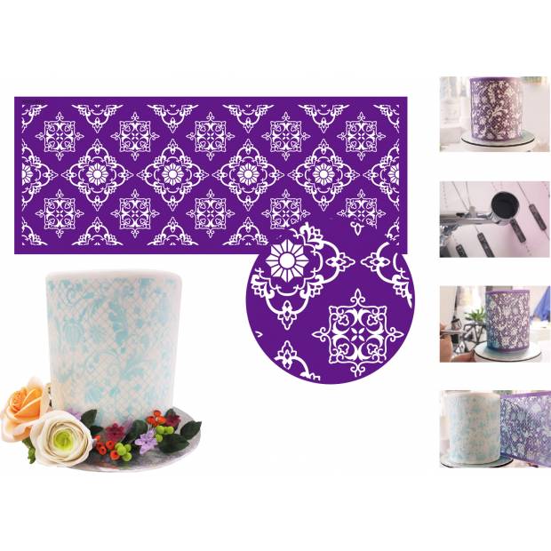 Tortenschablone - Loeat