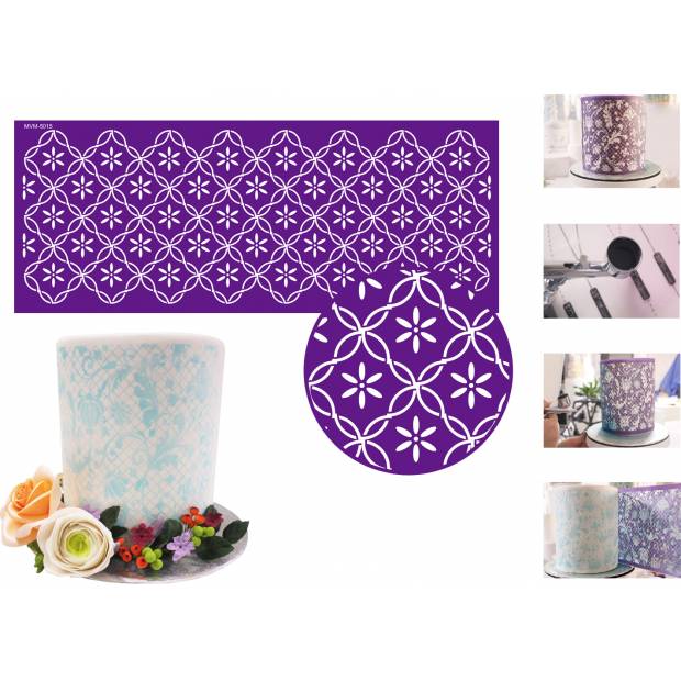 Tortenschablone - Omara 45,5x18cm