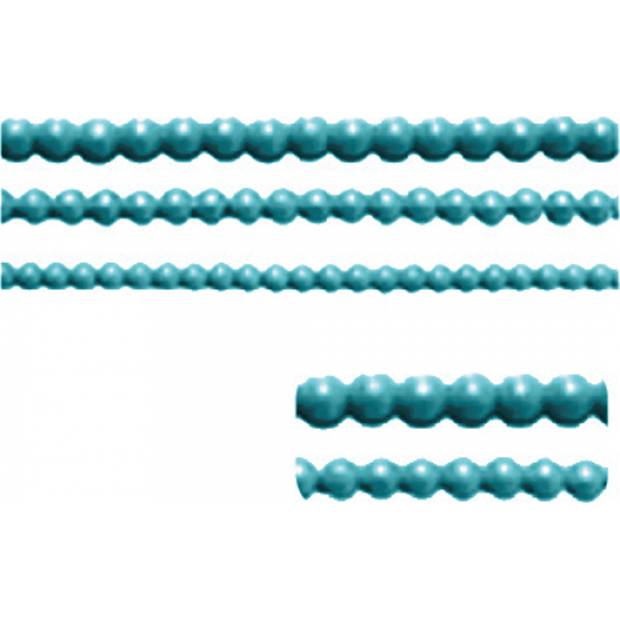 Silikonform für Perlen 19x4,5cm