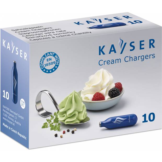 Schlagsahnebomben 10 Stück Einweg