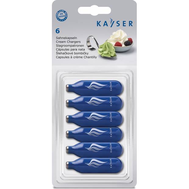 Schlagsahnebomben 6 Stück Einweg