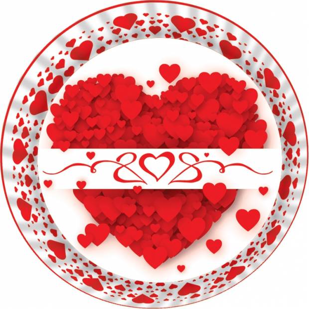 Herz-Muffin-Körbchen (50 Stück)