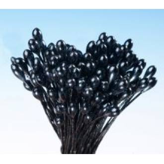 Schwarzer Perlenkernstrauß