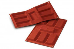 Silikonform FINANZIERI 9,5x4,5x1,2cm 350ml