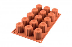 Silikonform Canelé 4,5x4,5cm 900ml