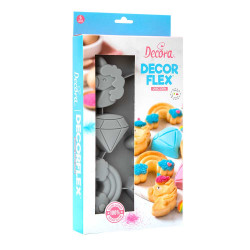 Silikonform Einhorn-Motiv