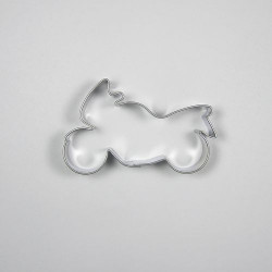 Motorrad-Ausstecher 43x69mm