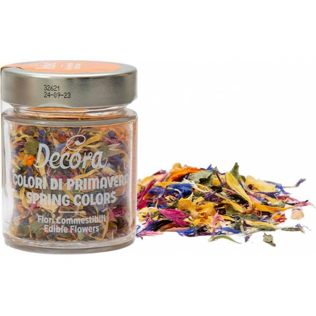 Essbare Blüten in Frühlingsfarben 4g