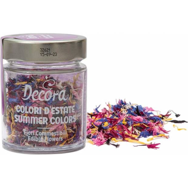 Essbare Blüten in Sommerfarben 2g