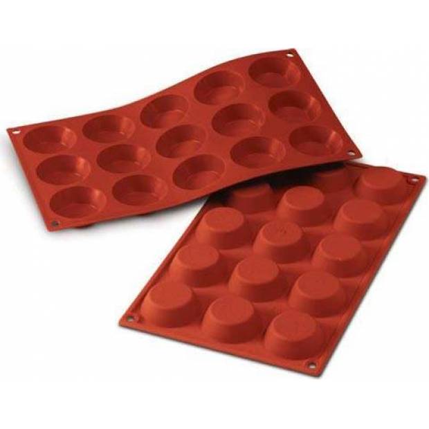 Silikon Muffinform 5x1,5cm 375ml