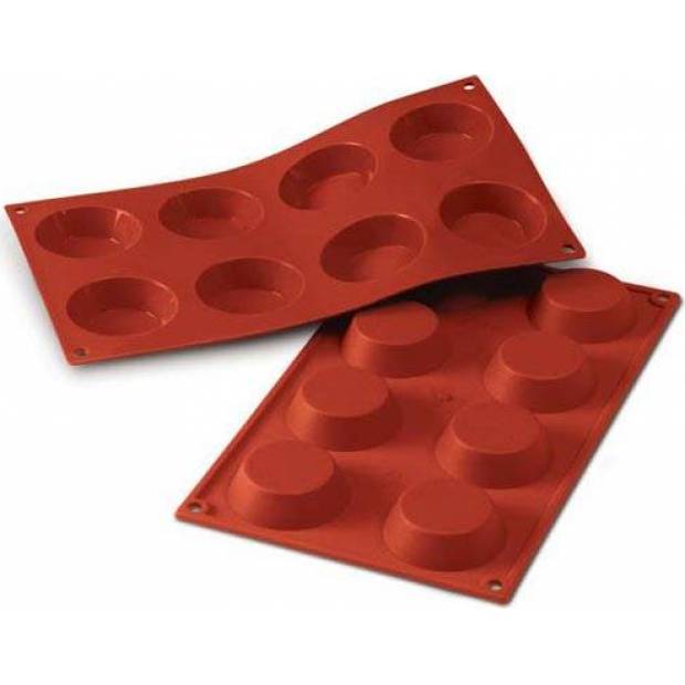 Silikon-Muffinform 6 x 1,7cm 320ml