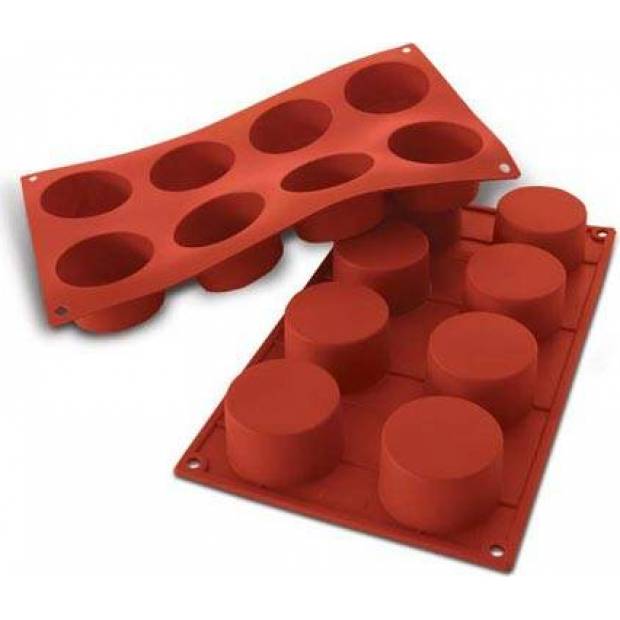 Silikonform CILINDRO 6x3,5cm 0,7l