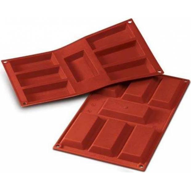 Silikonform FINANZIERI 9,5x4,5x1,2cm 350ml