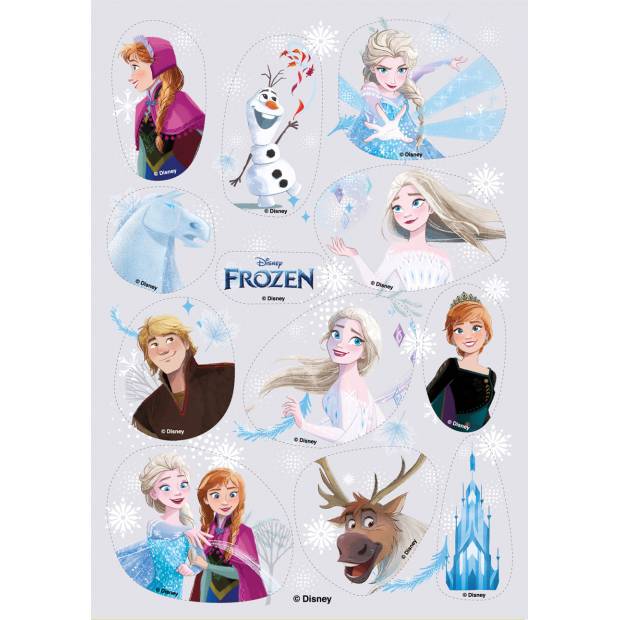 Fondant-Papier zum Ausstanzen Frozen