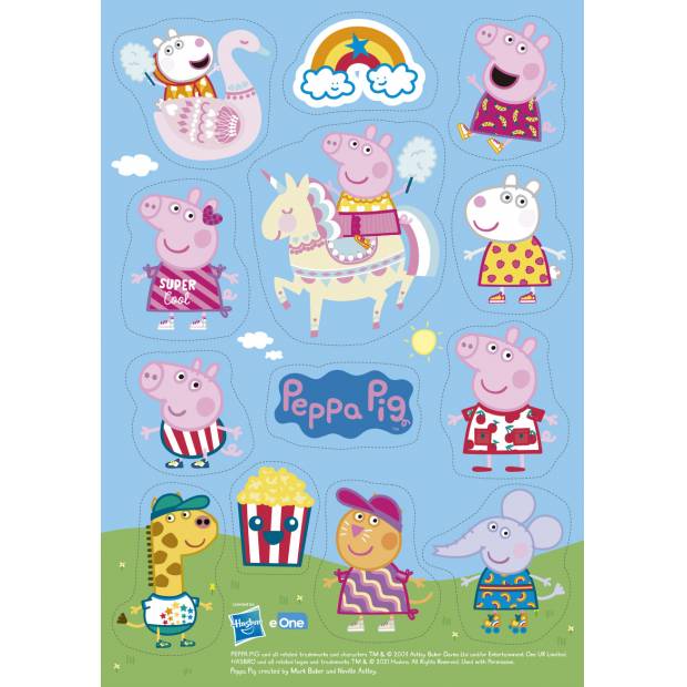 Fondantpapier zum Ausschneiden von Pepa Pig