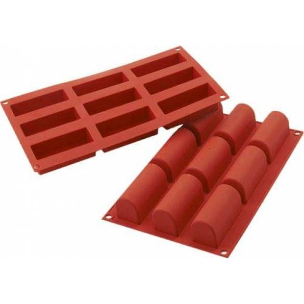 Silikonform Midi Buche 8,4x3,2x3,5cm 0,7l