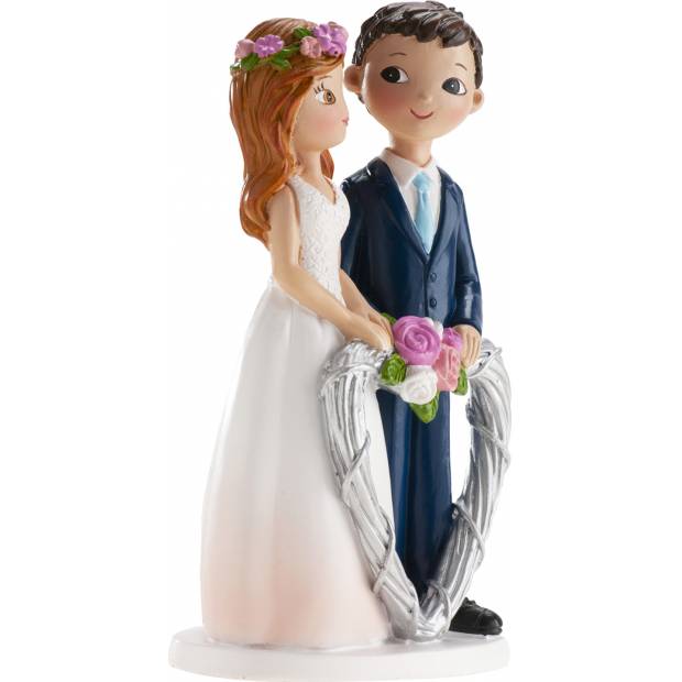 Hochzeitstorten-Figur großes Herz 16cm