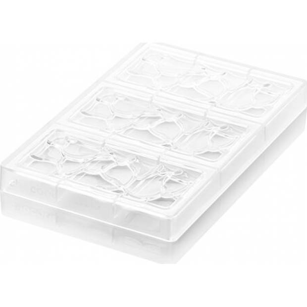 Professionelle Polycarbonatform für Schokolade Coccia t 3x80ml