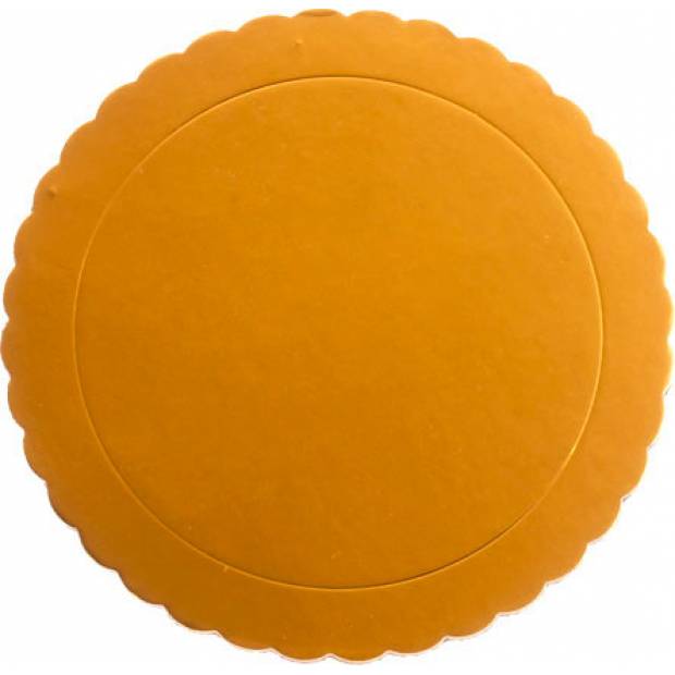 Tortenuntersetzer 20cm 3mm gold