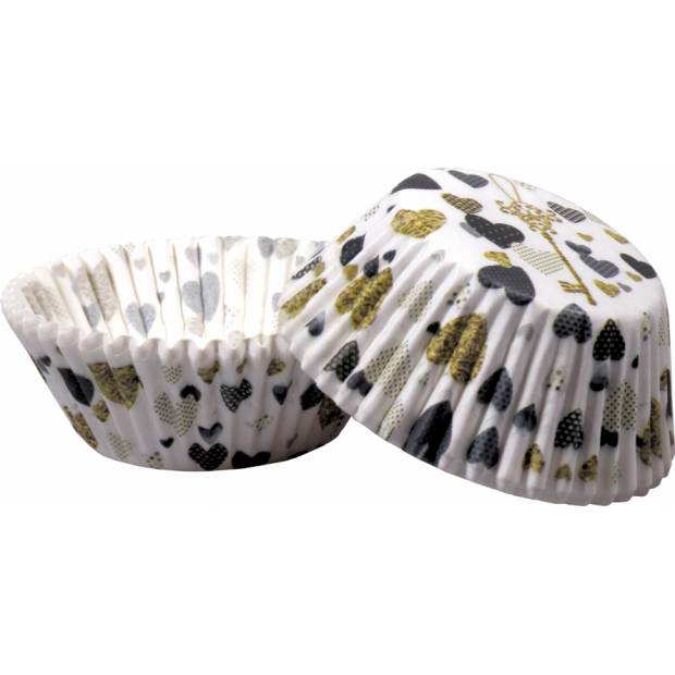 Herz-Muffin-Körbchen (50 Stück)