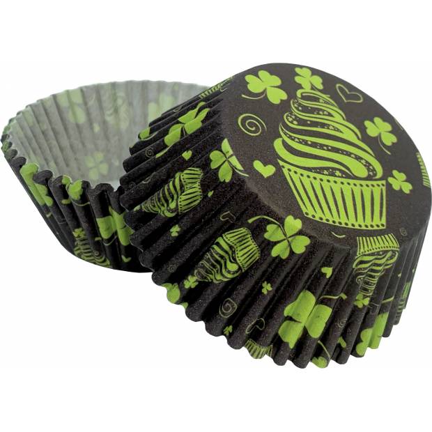 Grüne Cupcake-Muffin-Körbchen (50 Stück)