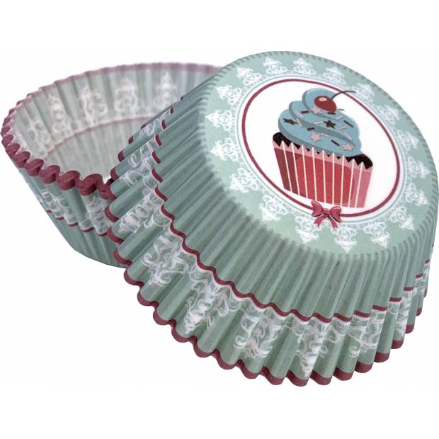 Cupcake-Förmchen blau (50 Stück)