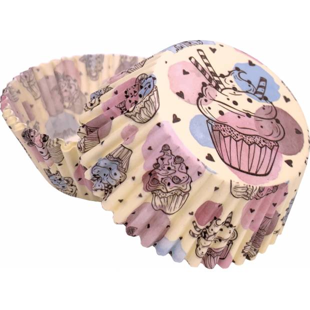Muffinförmchen Cartoon-Cupcake (50 Stück)