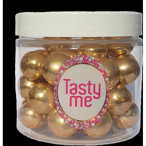 Goldene Schokoladenperlen knusprig 100g