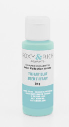 Kakaobutter gefärbt 78g Sangria tiffanyblau