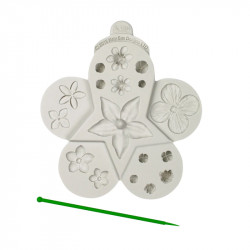 Silikonblumenform Ultimate Filler Blumen