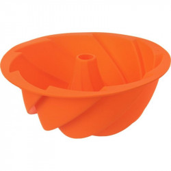 Orion Silikonbackform Bábovka gebogen orange